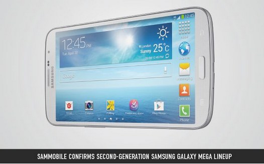 Второе поколение Samsung Galaxy Mega готовится к выпуску