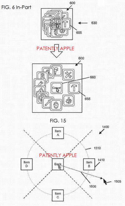 Apple работает над новым типом меню в интерфейсе планшетов и смартфонов