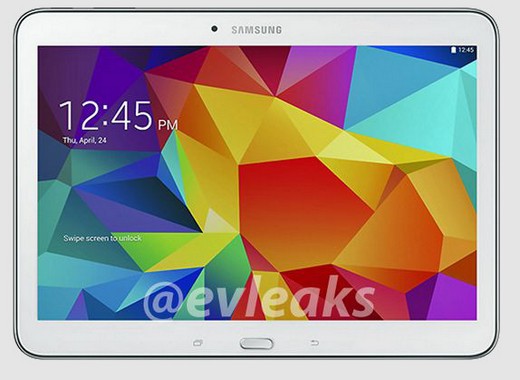 Samsung Galaxy Tab 4 10.1. Утечка изображений планшета