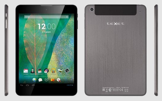 teXet X-pad SHINE 8.1 3G Компактный, 7.85-дюймовый Android планшет поступил на российский рынок