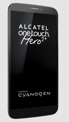 Alcatel OneTouch Hero 2+. Шестидюймовый Android фаблет с ценой от $299, работающий под управлением альтернативной прошивки Cyanogen