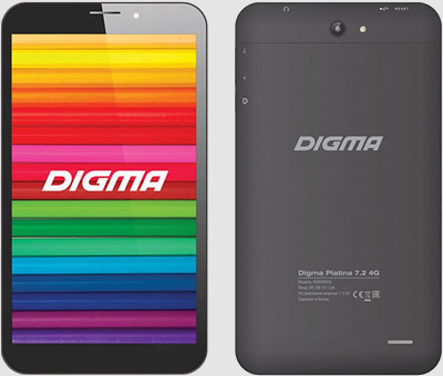 Digma Platina 7.2 4G. Компактный планшетофон со встроенным 4G/LTE модемом