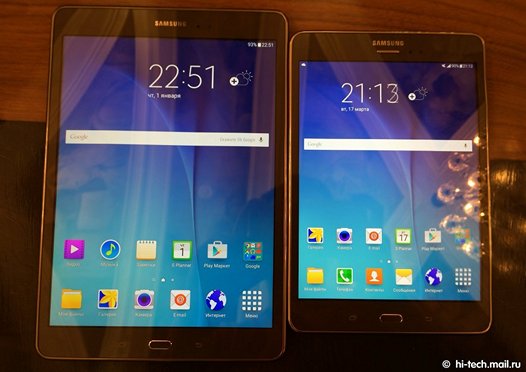 Планшеты Samsung Galaxy Tab A официально представлены в России