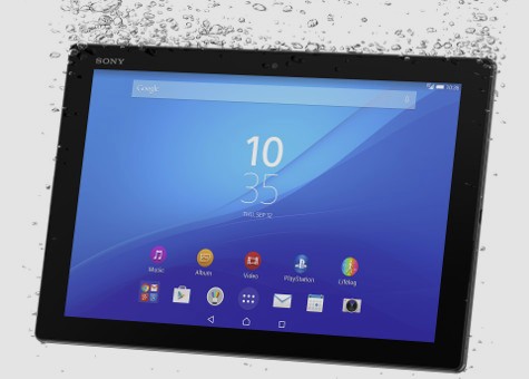Sony Xperia Z4 Tablet и Xperia M4 Aqua.  Android планшет с экраном 2K разрешения и пакетом Office на борту, а также 5-дюймовый водонепроницаемый смартфон  официально представлены