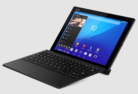 Sony рекламирует свой Xperia Z4 Tablet как идеального партнера по бизнесу