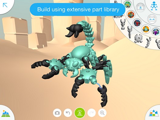 Программы для планшетов. Tinkerplay для Android от Autodesk позволит вам создавать собственные 3D фигурки для дальнейшей распечатке на 3D принтере