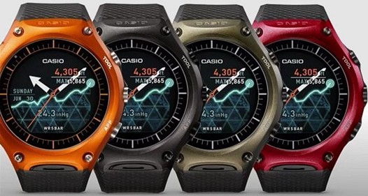 Первые Android Wear часы Casio - Smart Outdoor Watch WSD-F10 начали поступать в продажу