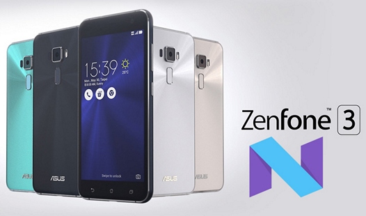 Обновление Android 7.0 Nougat для ASUS ZenFone 3 ZE520KL и ZE552KL выпущено и начинает поступать на смартфоны