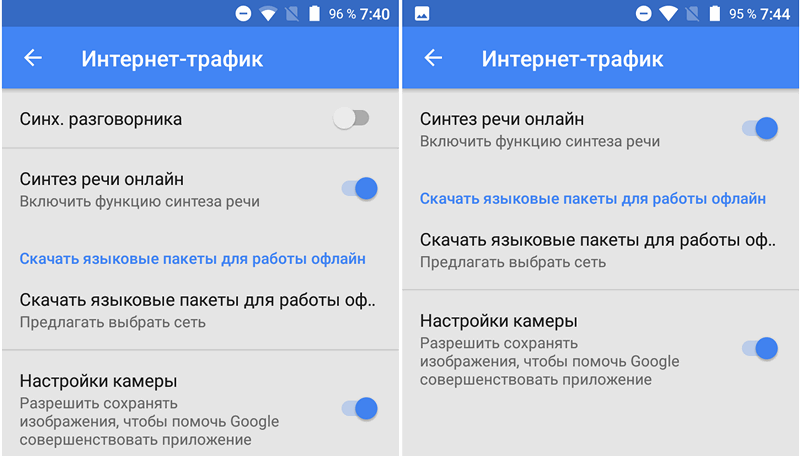 Программы для мобильных. Переводчик Google для Android обновился до версии 5.8: определения переведенных слов, смена учетной записи и пр. (Скачать APK)