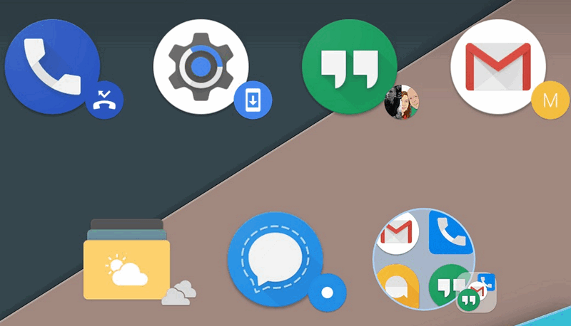 Лучшие приложения для Android. Nova Launcher, версия 5.1 Beta: динамические бейджики как альтернатива счетчикам сообщений рядом со значками приложений