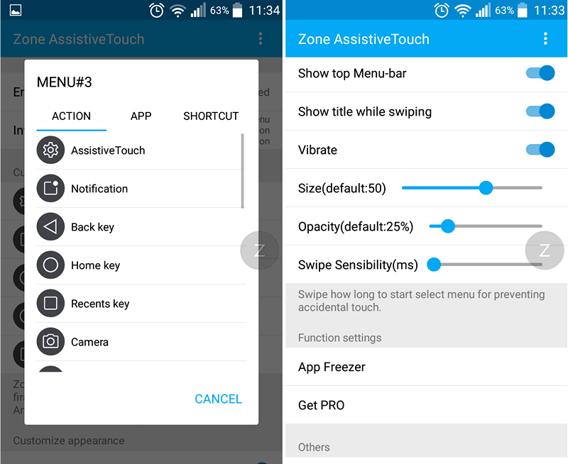 Функция Quick Ball из MIUI на любом Android устройстве