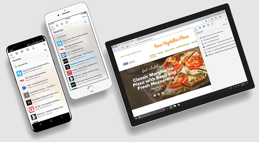 Microsoft Edge. Веб-браузер теперь поддерживает также Android планшеты и iPad Microsoft Edge. Веб-браузер теперь поддерживает также Android планшеты и iPad