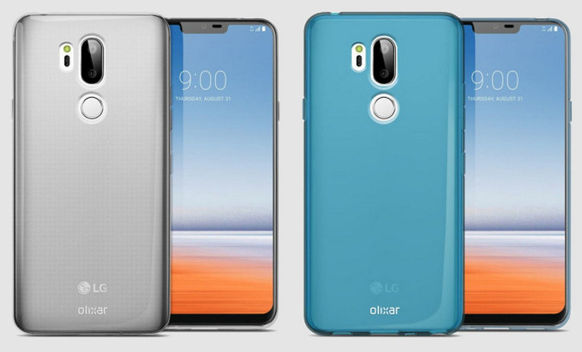 LG G7. Изображения смартфона в чехлах от Olixar просочились в Сеть