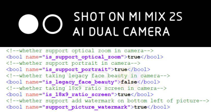 Xiaomi Mi Mix 2S получит усовершенствованную камеру. Её возможности уже известны