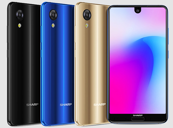 Sharp Aquos S3 Mini – еще один смартфон средней ценовой категории с экраном имеющим вырез для фронтальной камеры