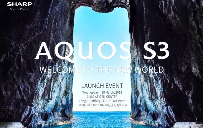 Sharp Aquos S3. Презентация смартфона состоится 28 марта