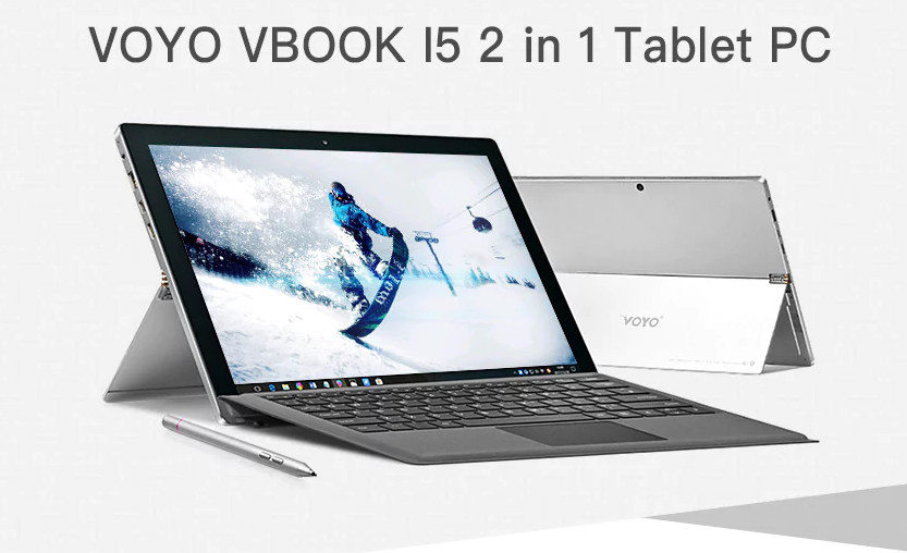 Voyo Vbook i5: Windows планшет с дисплеем 3K разрешения и 8 ГБ оперативной памяти за  $480