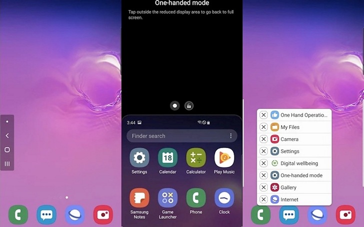 Приложения для Android. One Hand Operation + от Samsung упростит пользование смартфонами с большой диагональю экрана