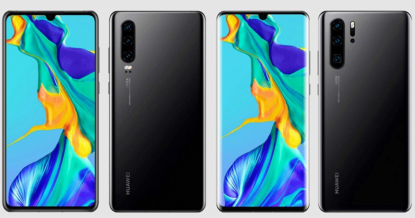 Huawei P30 и Huawei P30 Pro. Технические характеристики и дизайн будущих смартфонов флагманской линейки