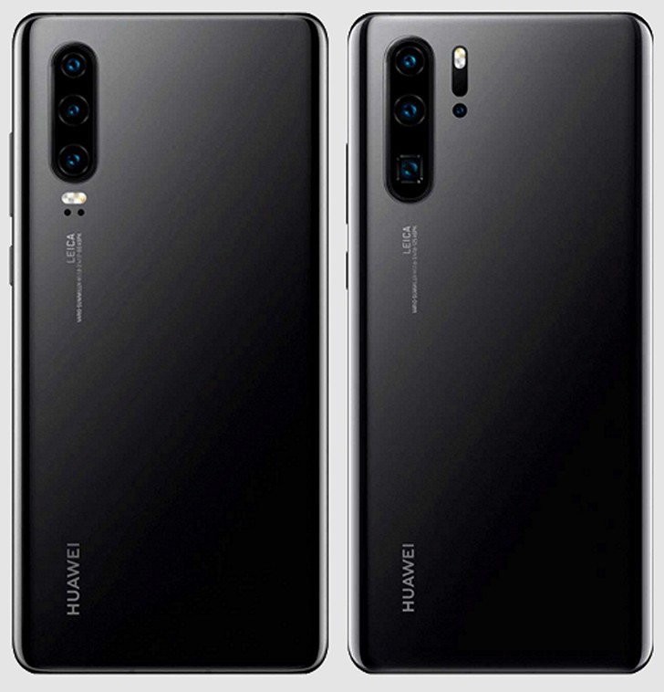 Huawei P30 и Huawei P30 Pro. Технические характеристики и дизайн будущих смартфонов флагманской линейки