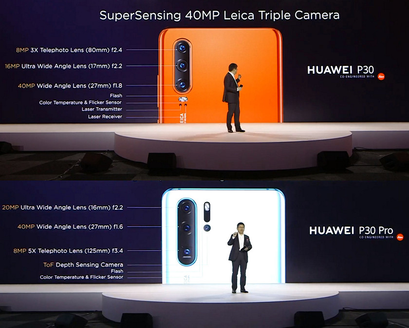 Huawei P30 и P30 Pro – мощная начинка и новые стандарты в области мобильного фото