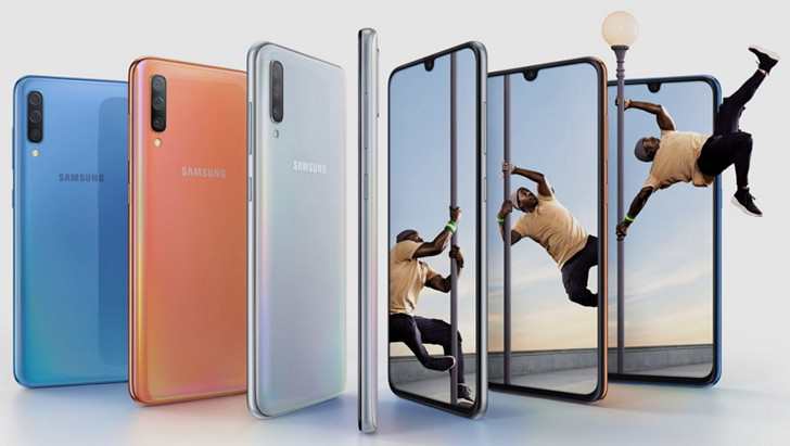 Samsung Galaxy A70. 6.7-дюймовый смартфон с процессором Snapdragon 670 и 4500 мАч батареей