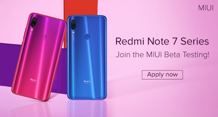 Redmi Note 7 и Redmi Note 7 Pro. Программа предварительного тестирования MIUI 10 Beta стартовала