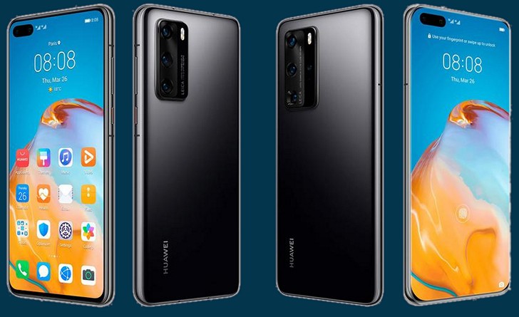 Huawei P40 и P40 Pro. Технические характеристики смартфонов просочились в сеть незадолго до их презентации