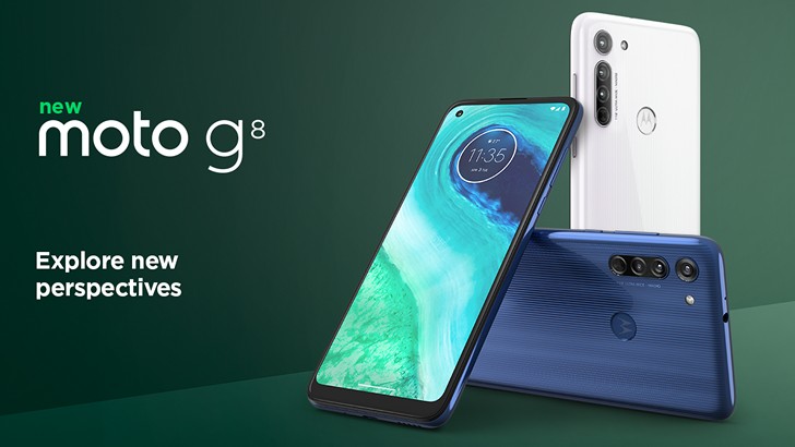 Motorola Moto G8. Недорогой смартфон с процессором Snapdragon 665, тройной камерой и «дырявым» дисплеем представлен официального