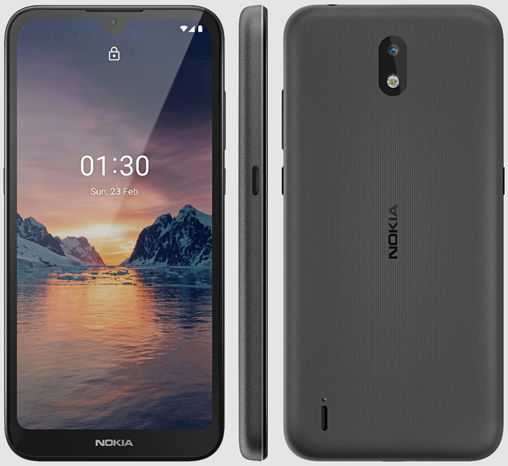 Nokia 1.3. Так будет выглядеть новый смартфон HMD Global бюджетного класса