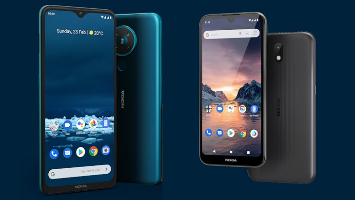 Nokia 5.3 и Nokia 1.3. Два новых Android смартфона HMD Global официально представлены