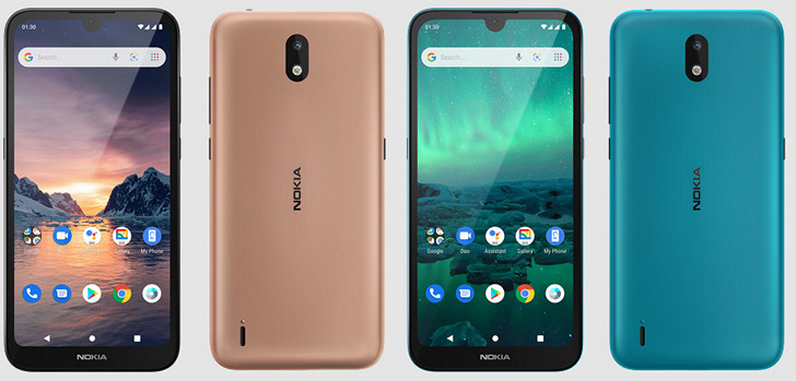 Nokia 5.3 и Nokia 1.3. Два новых Android смартфона HMD Global официально представлены