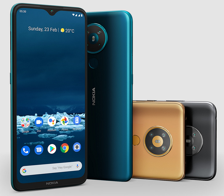 Nokia 5.3 и Nokia 1.3. Два новых Android смартфона HMD Global официально представлены