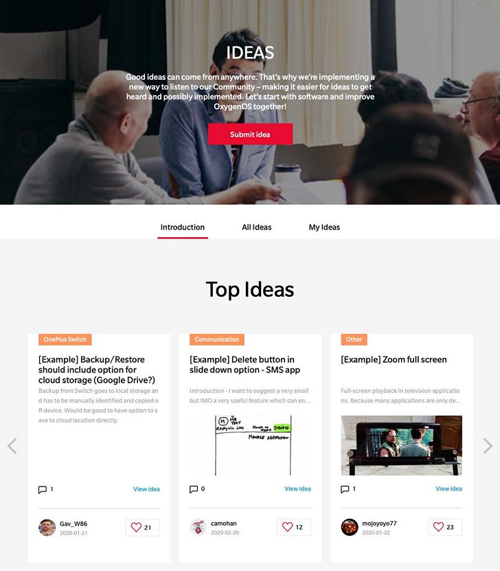 OnePlus Ideas