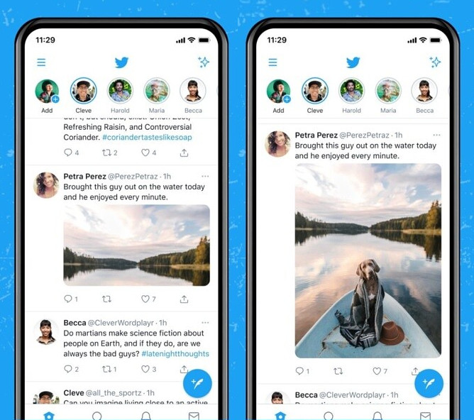 Twitter готовит улучшения в области отображения фото и возможности просмотра изображений формата 4K на мобильных устройствах