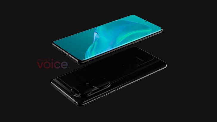 Huawei P50 Pro. Внешний вил смартфона на рендерах