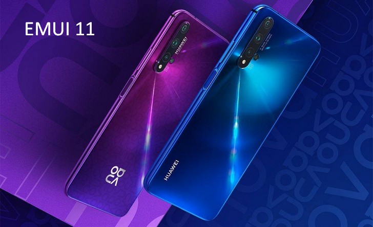 Обновление EMUI 11 для Huawei Nova 5T. Стабильная версия прошивки начала поступать на смартфоны в Европе