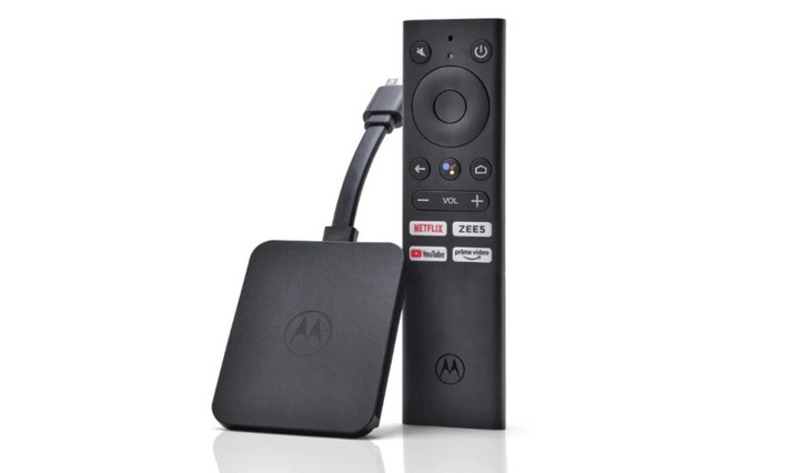 4K Android TV Stick. Первая телевизионная приставка бренда Motorola поступила в продажу