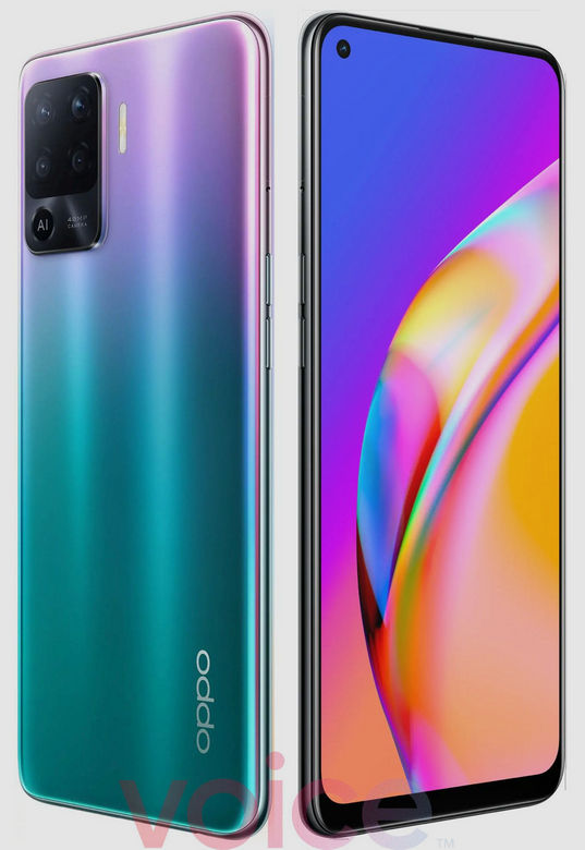 OPPO Darwin. Так будет выглядеть смартфон, который в разных странах будет иметь различные наименования: Reno 5 F, OPPOA94 и OPPO F19