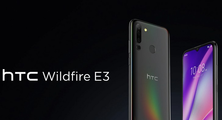 HTC Wildfire E3. Недорогой смартфон с 6,5-дюймовым дисплеем, процессором Helio P22 и 13-Мп квадро-камерой за $179