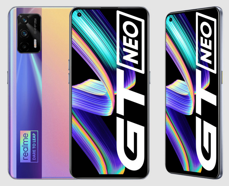 Realme GT Neo. Первый в мире смартфон на базе чипа MediaTek Dimensity 1200 с дисплеем имеющим частоту обновления 120 Гц за $275 и выше