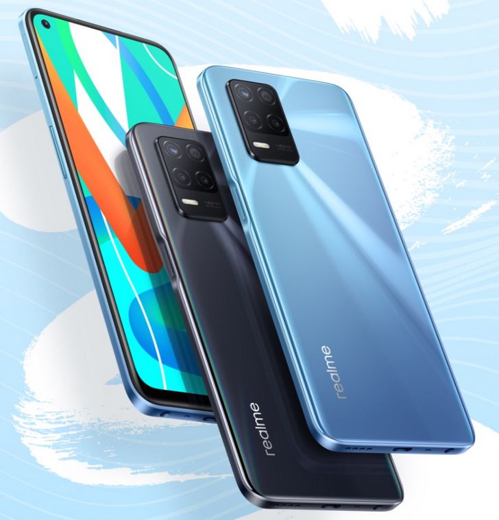 Realme V13 5G. Дисплей с частотой обновления 90 Гц, процессор Dimensity 700 и аккумулятор с емкостью 5000 мАч за $244 и выше