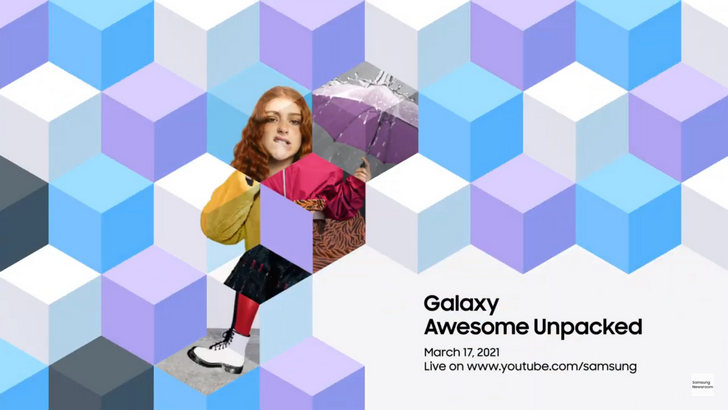 Конференция Samsung  Galaxy Awesome Unpacked состоится 17 марта. Ждем Galaxy A52 и Galaxy A72