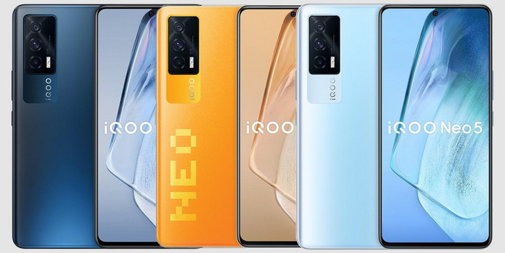 iQOO Neo 5. Относительно недорогой игровой смартфон с процессором Snapdragon 870 и дисплеем с частотой обновлений 120 Гц 