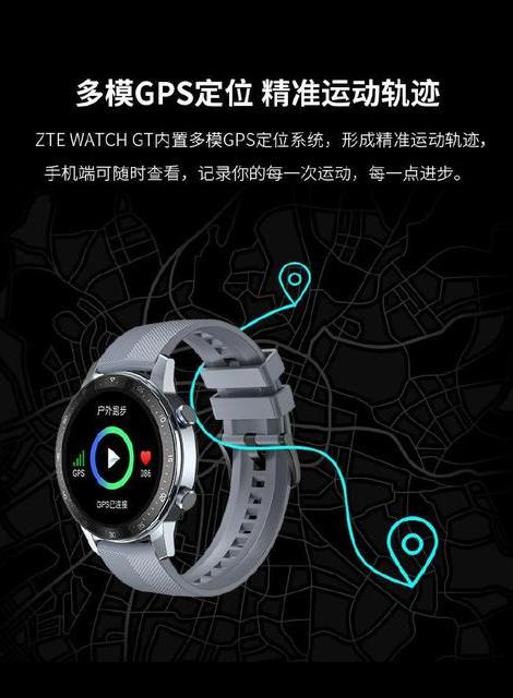 ZTE Watch GT. Новые часы с AMOLED дисплеем, GPS приемником и корпусом круглой формы в рекламном тизере производителя