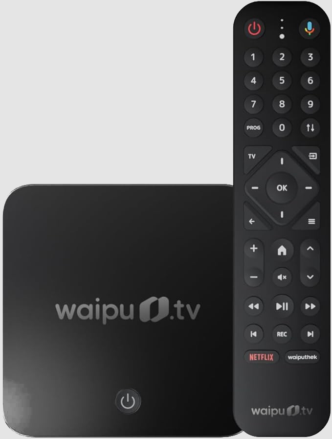 Новая сертифицированная приставка Waipu.tv Box с процессором Amlogic S905X5M