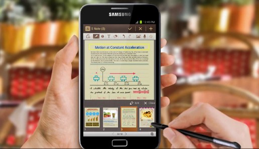 Обновление Android 4.0 для Samsung Galaxy Note