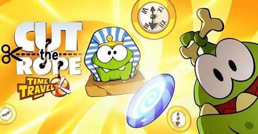 Новые игры для планшетов. Cut the Rope: Time Travel 