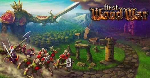 Игры для планшетов. First Wood War 