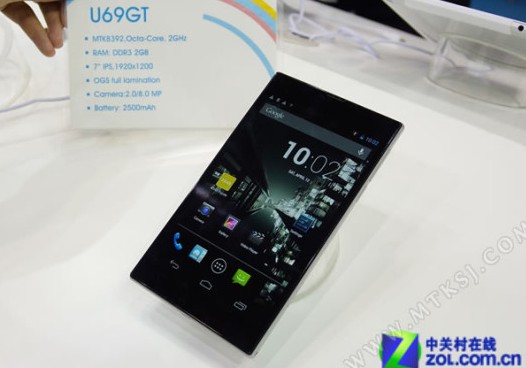 Cube Talk U69GT. Android планшет с 8-ядерным процессором и экраном высокого разрешения за $ 240